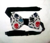 Gravata Borboleta "Skull" Bowtie