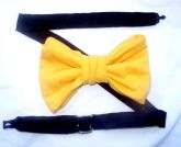 Gravata Borboleta "yellow" Bowtie