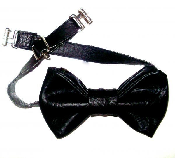 Gravata Borboleta "Couro sintético" Bowtie